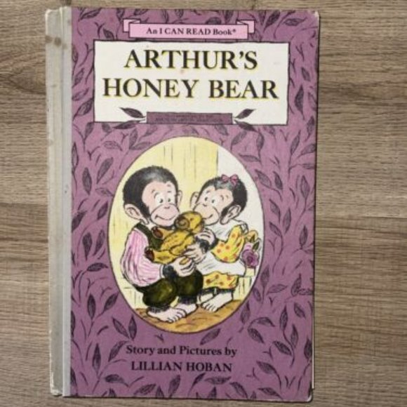 Lilliam Hoban ARTHUR'S HONEY BEAR: First Edition Hardcover ‘74, I Can Read Book - Picture 1 of 5